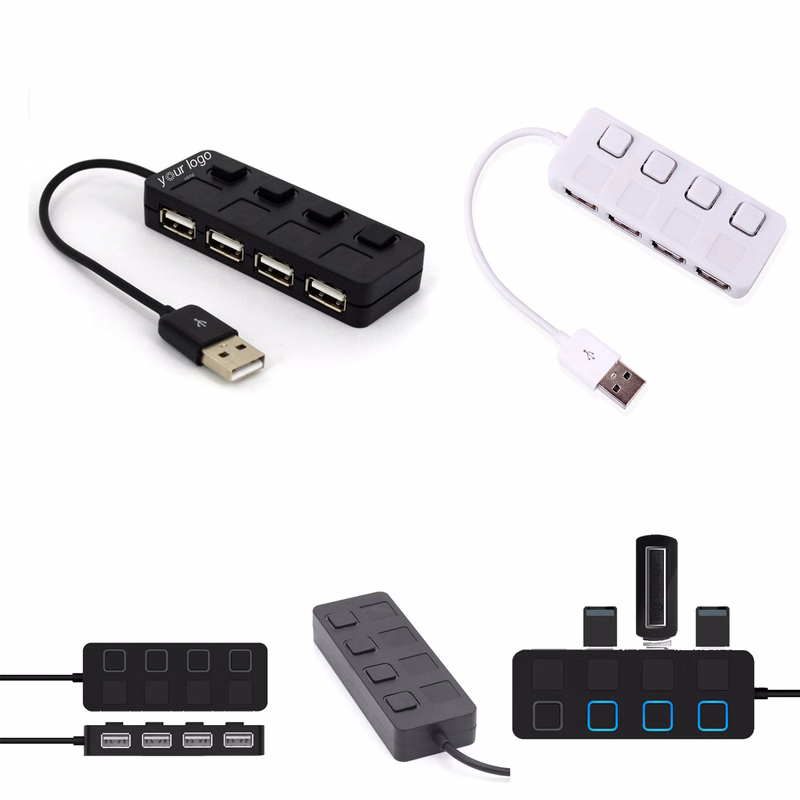 4 Port Traveler USB Hub