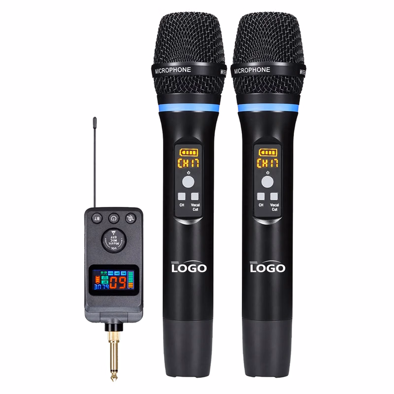 Wireless MicrophoneMic System With Rechargeable Receiver MOQ