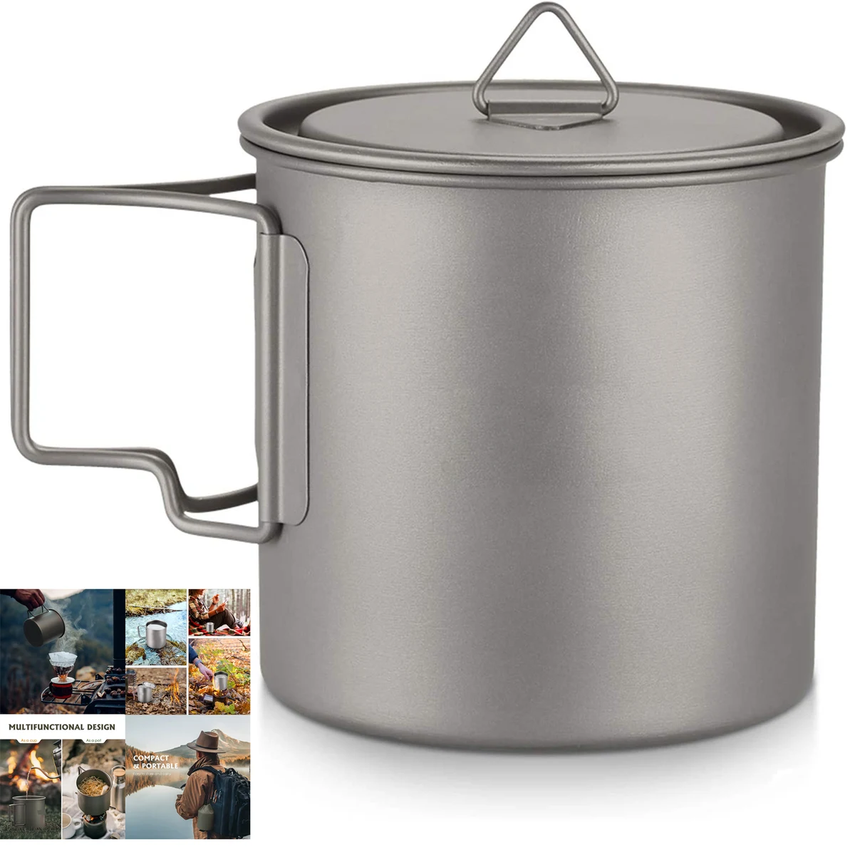 Camping Titanium Pot 1