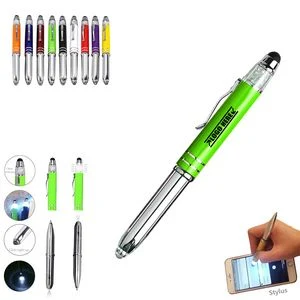 Screen Touch Ballpoint Pens With Flashlight 1