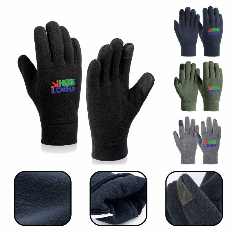 MOQ 20 PCS Custom Touchscreen Gloves