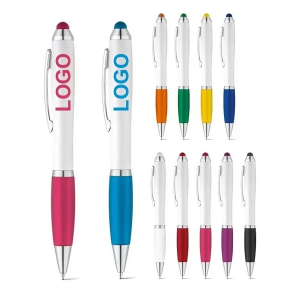Custom Curvy stylus ballpoint pen 1