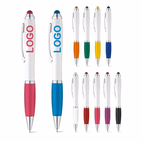 Custom Curvy stylus ballpoint pen