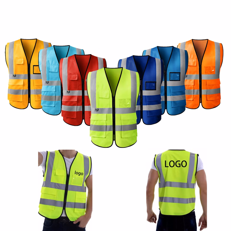 High-Visibility Safety Vest MOQ 50