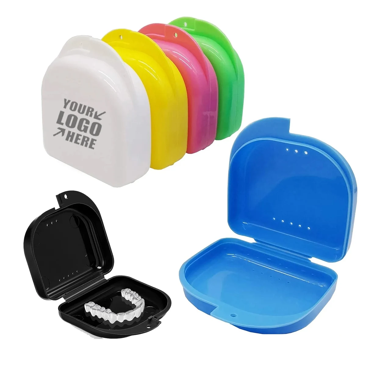 Tight Snap Lock Orthodontic Mouth Guard Case 1