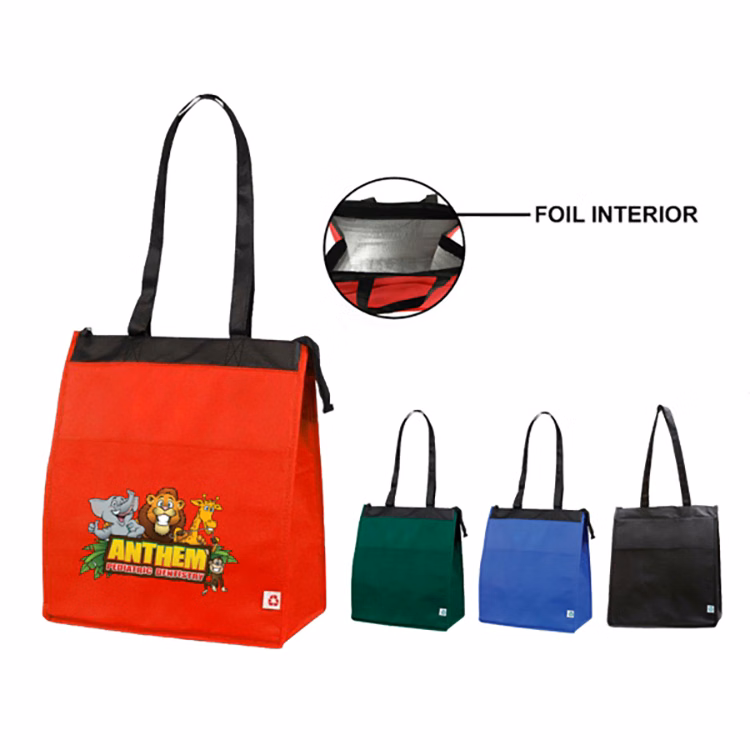 Large Insulated Grocery Tote Bag - ECO-Friendly Cooler