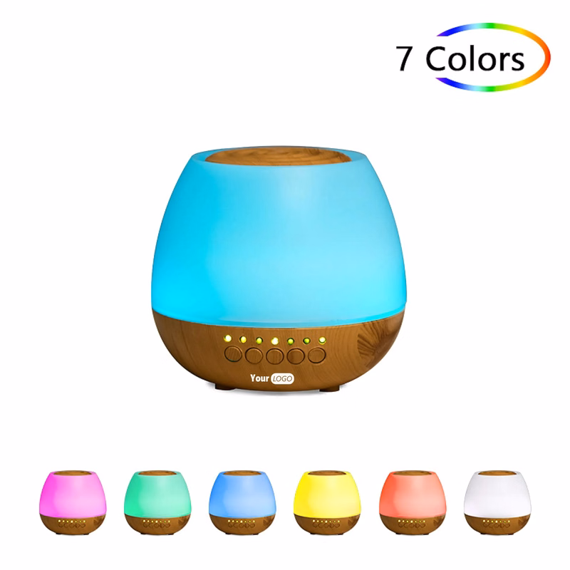 Oils Aromatherapy Diffuser Cool Mist Humidifier with 7 Color