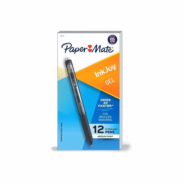 InkJoy Gel Pens - Black 0.7 mm 12 Pack