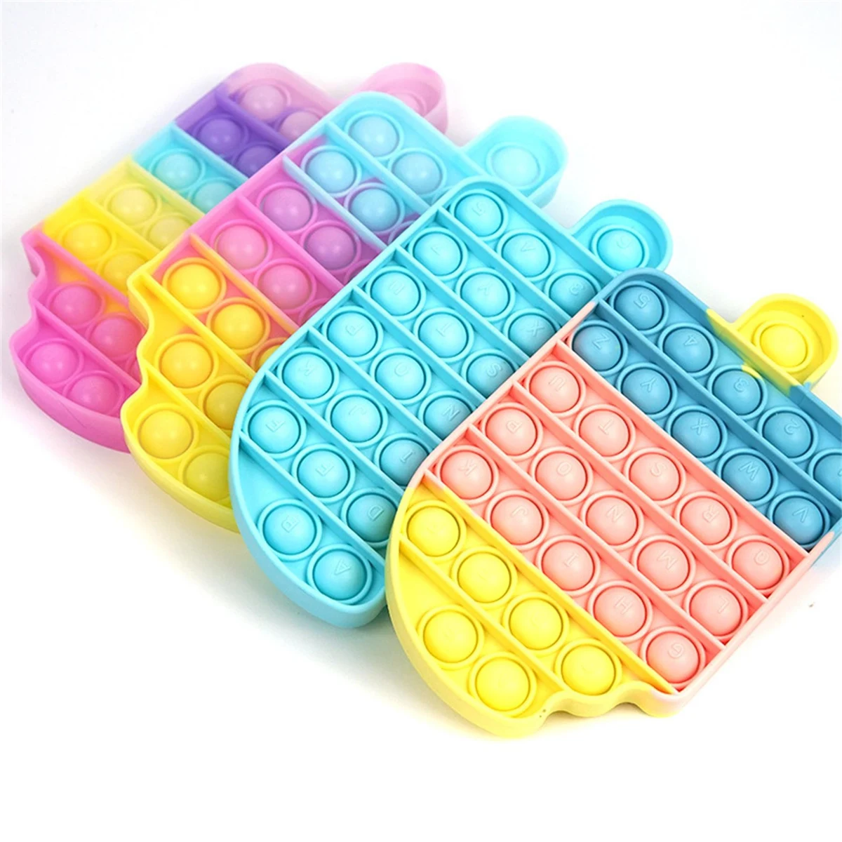 Ice Cream Push Bubble Sensory Fidget Toy 1