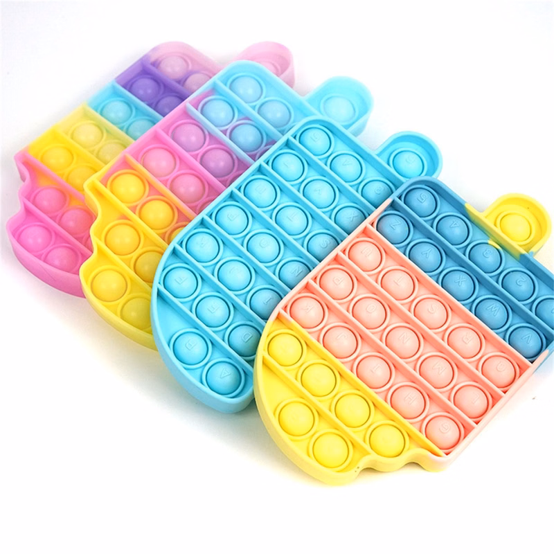 Ice Cream Push Bubble Sensory Fidget Toy