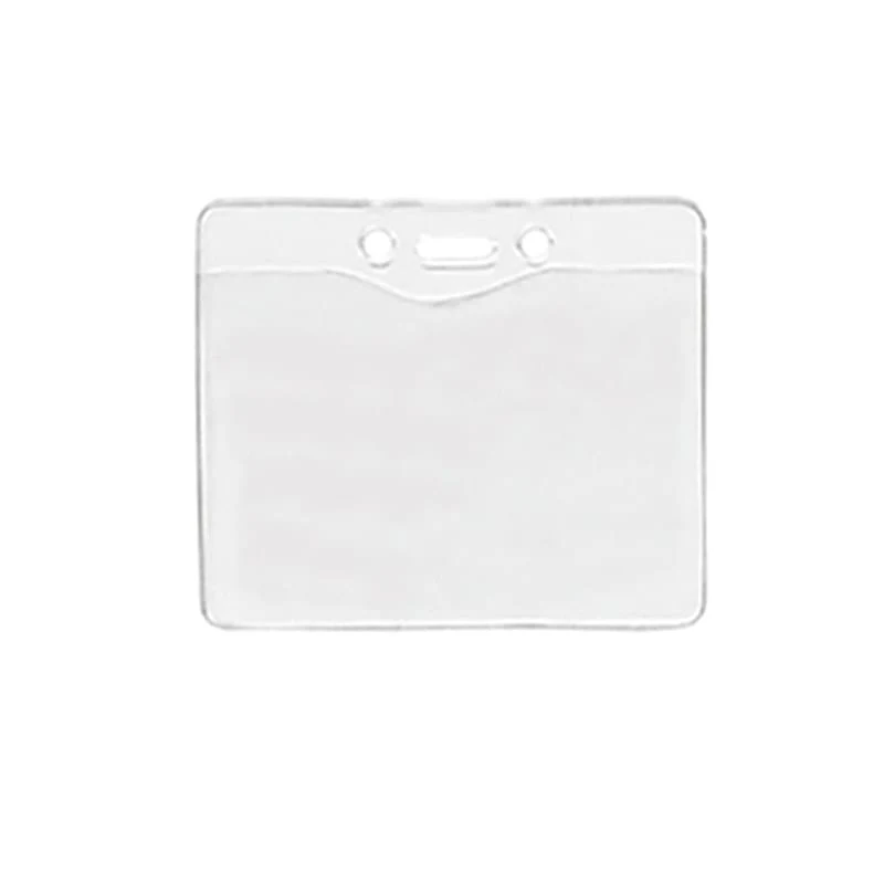 Horizontal Top Load Badge w/Slot/Chain Holes 1