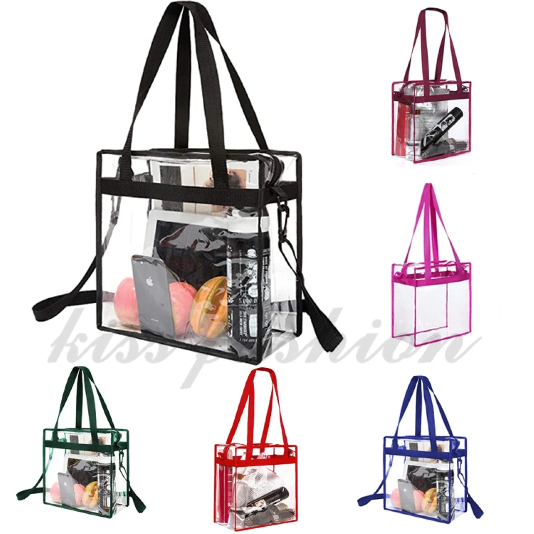 TranWTarent cosmetic tote bag 1