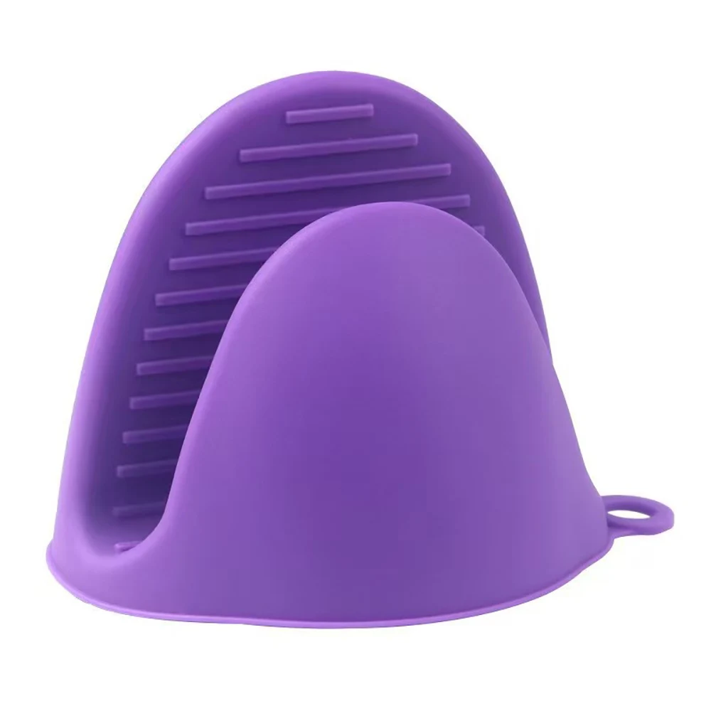 High Temp Kitchen Silicone Tongs 1