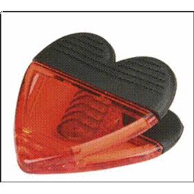 Heart Shaped Magnetic Memo Clips 1