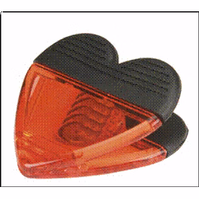 Heart Shaped Magnetic Memo Clips