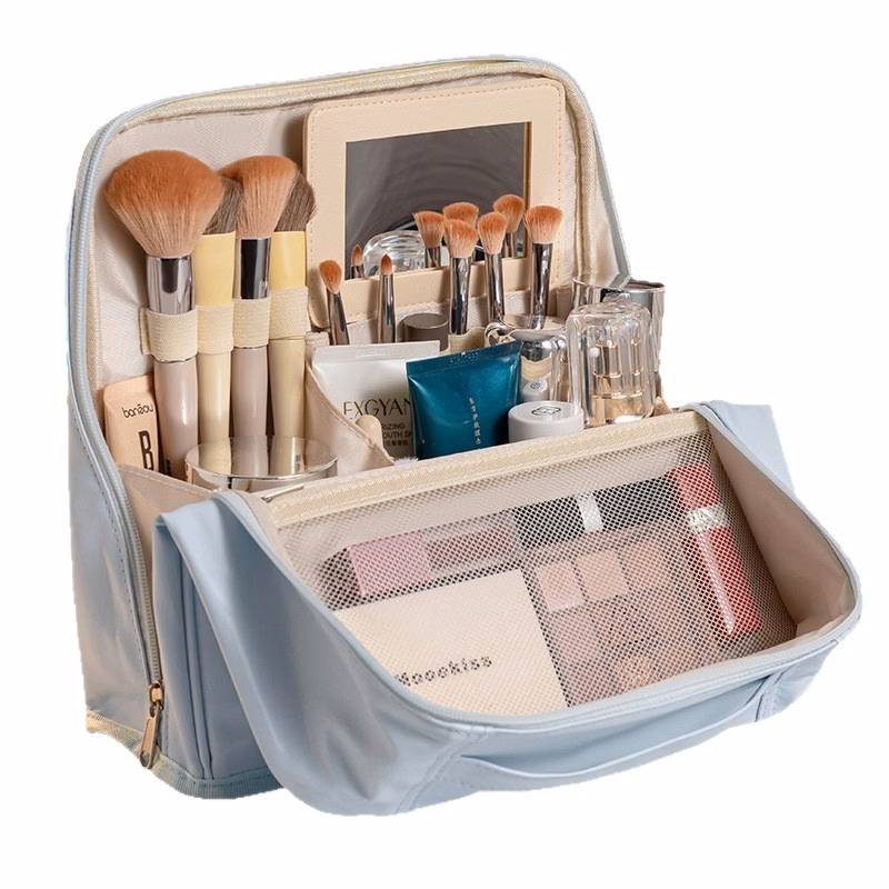 Single Opening Large Capacity Makeup Bag