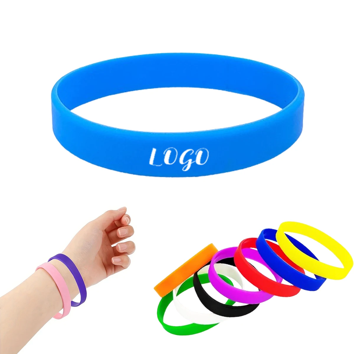 Customizable Silicone Bracelet 1
