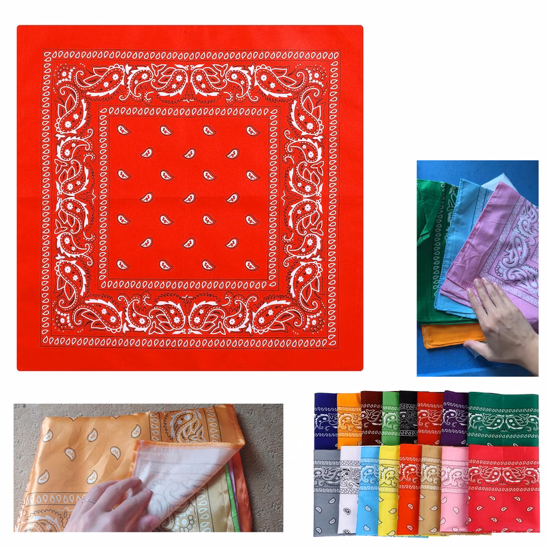 Custom Muti-function Polyester Bandana MOQ 100