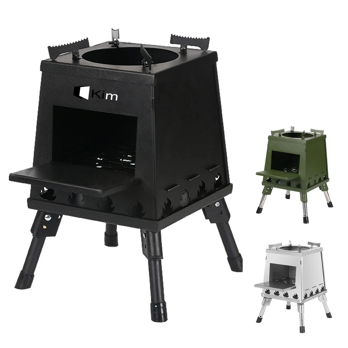 Portable Wood Burning Camping Stove 1