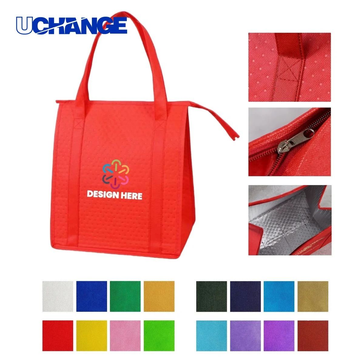 Full Color Insulated Tote Bag for Lunch 1