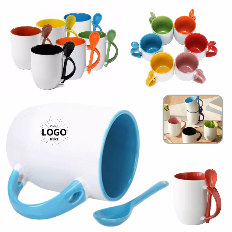 12 oz. Two-Tone Ceramic Mugs