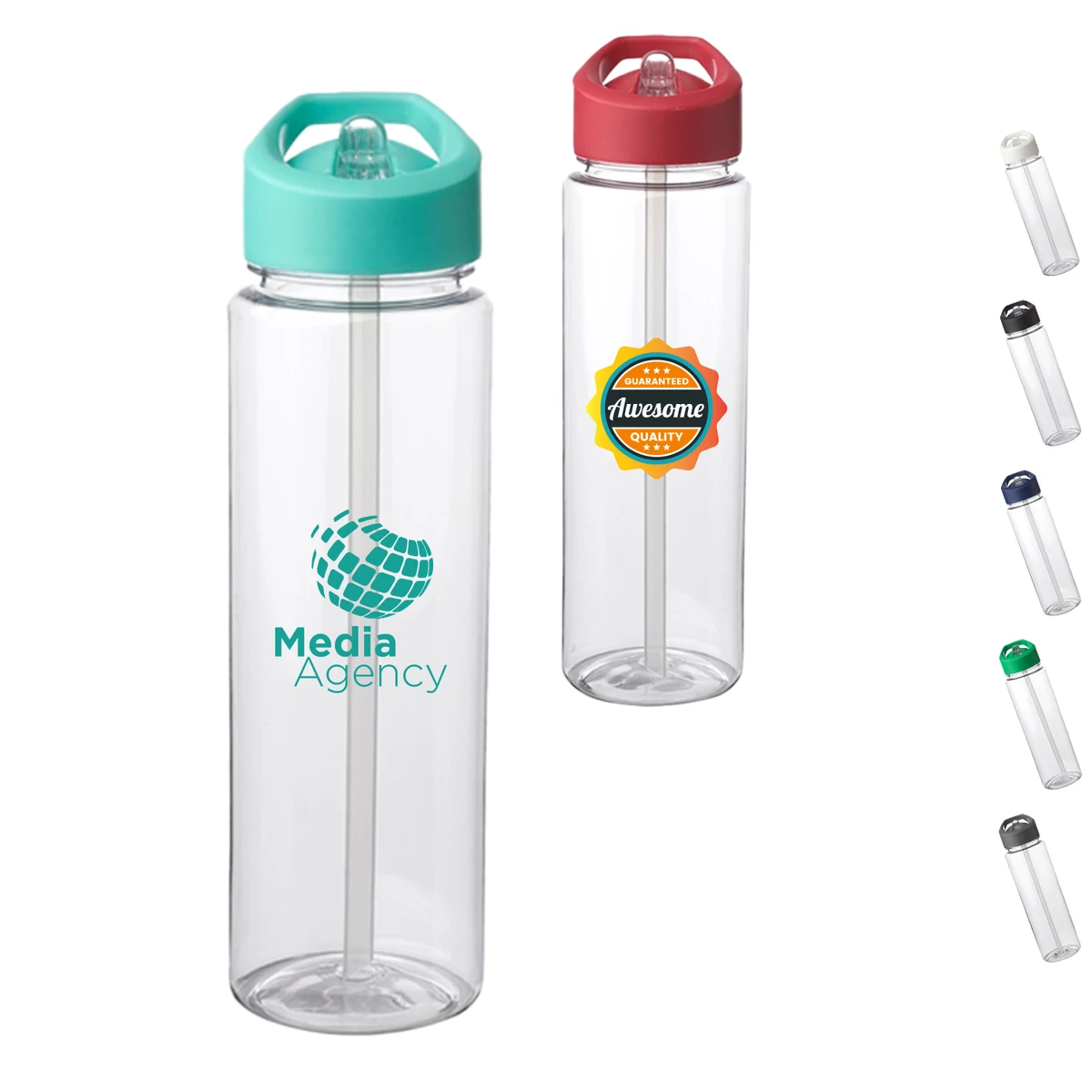 Plastic Water Bottles with Carrying Handle 1