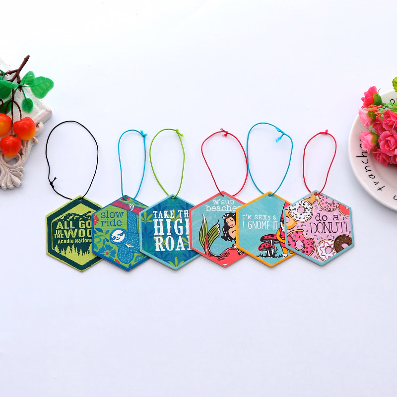 Customized Shape Car Fresheners for Home and Car Decoration