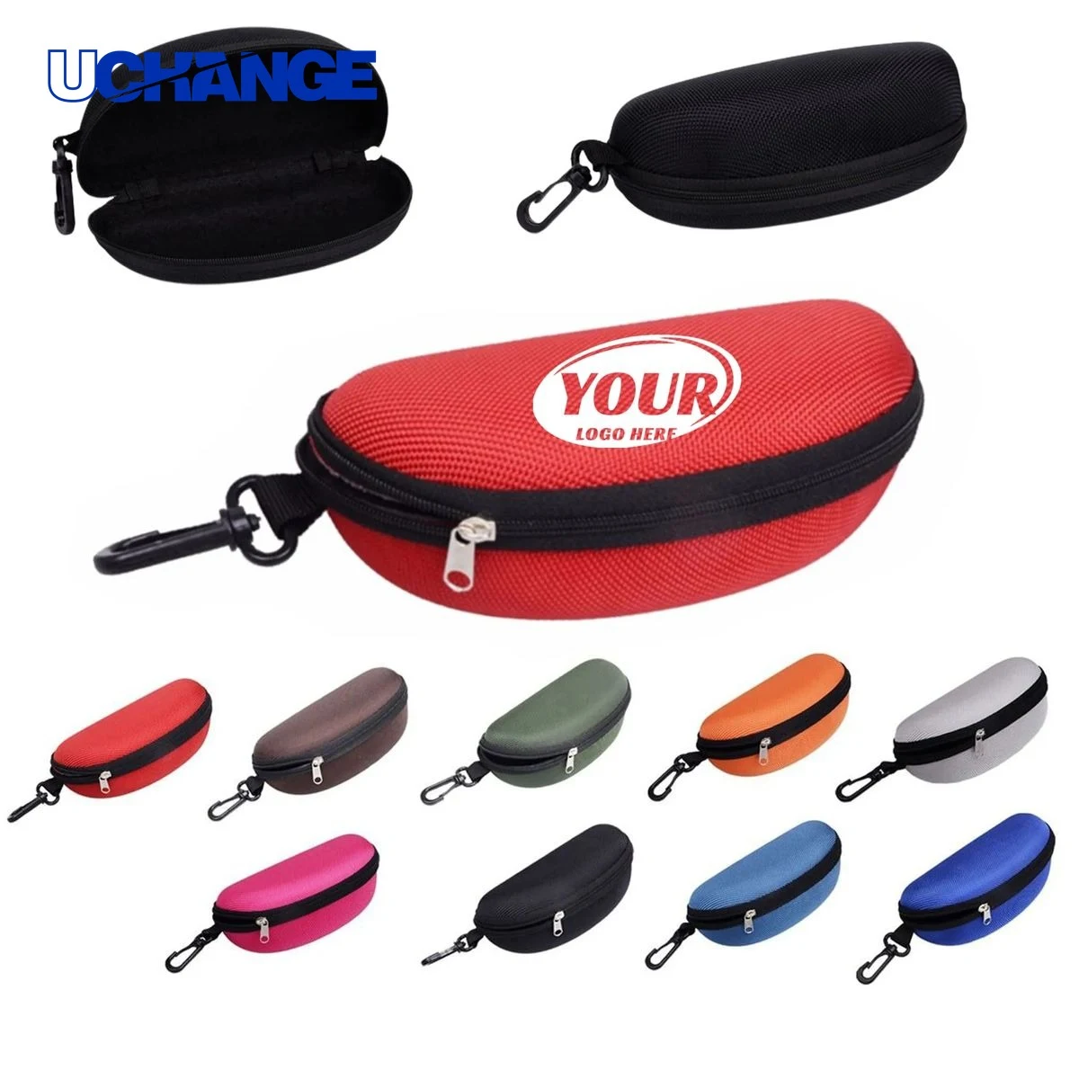 Eyewear Zipper Sunglasses Case Organizer 1