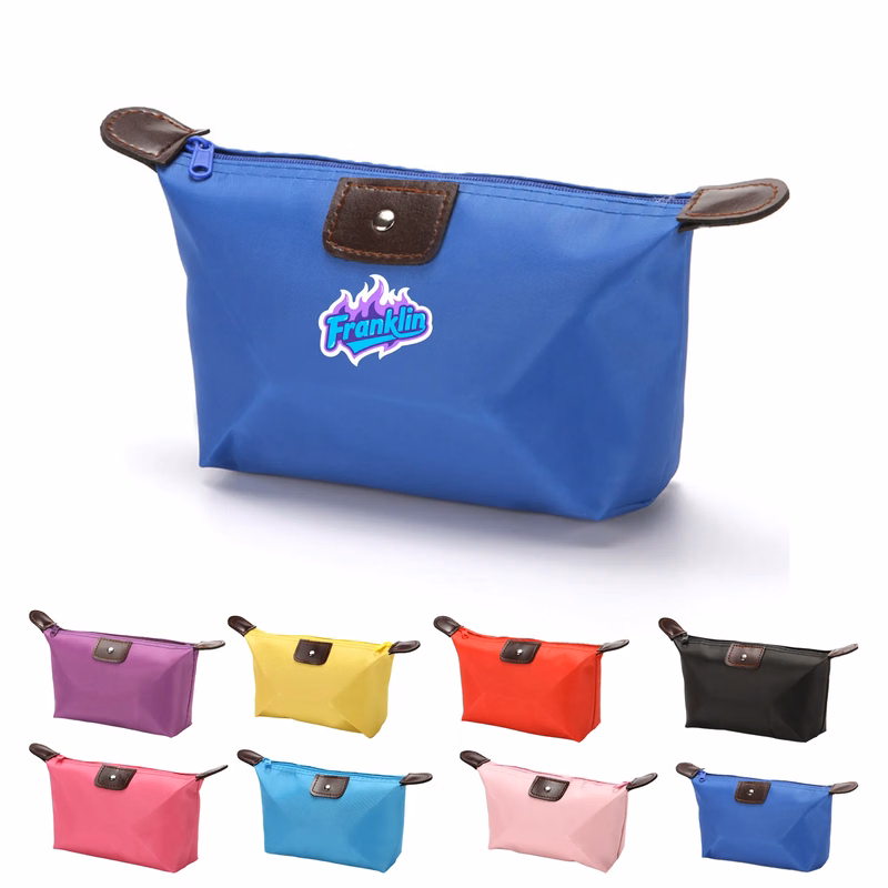 PU Waterproof Foldable Cosmetic Bag