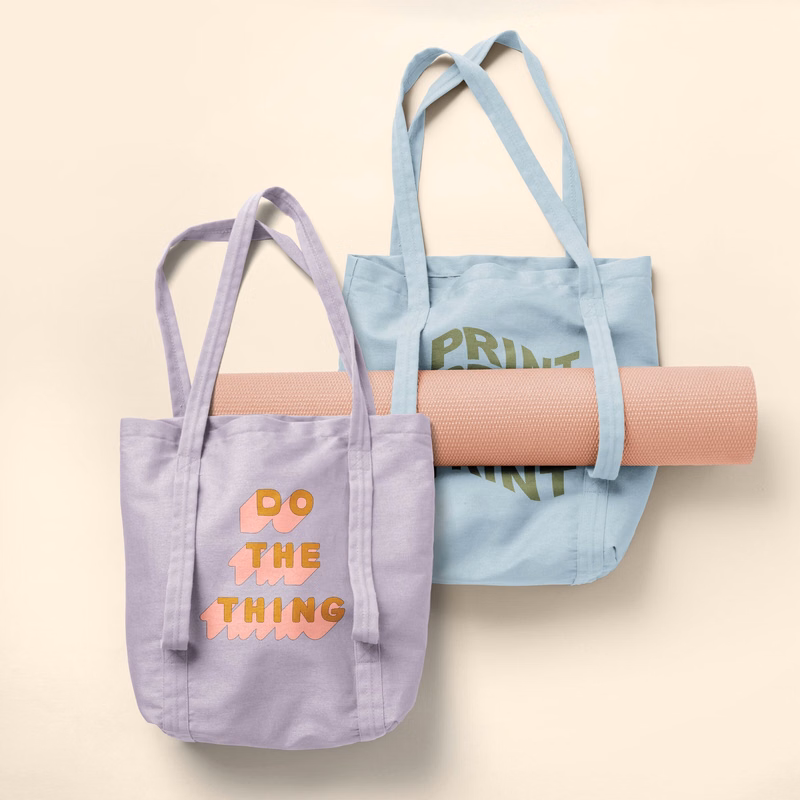SHAMWOW YOGA TOTE - COLORED CANVAS