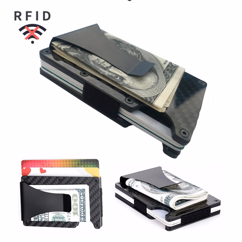 RFID Carbon Fiber Card Wallet