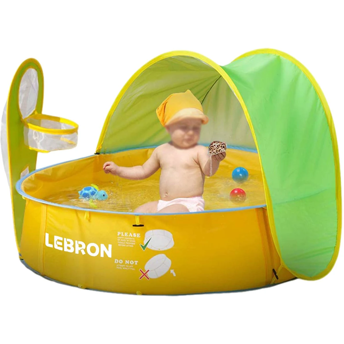 Toddler Pop-Up Pool Beach Tent Set 1