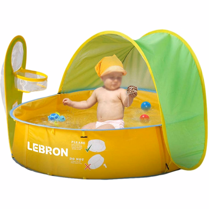 Toddler Pop-Up Pool Beach Tent Set