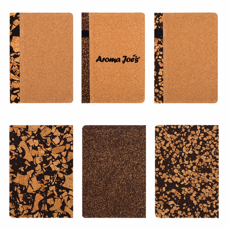 Cork Coffee Grounds Notebook