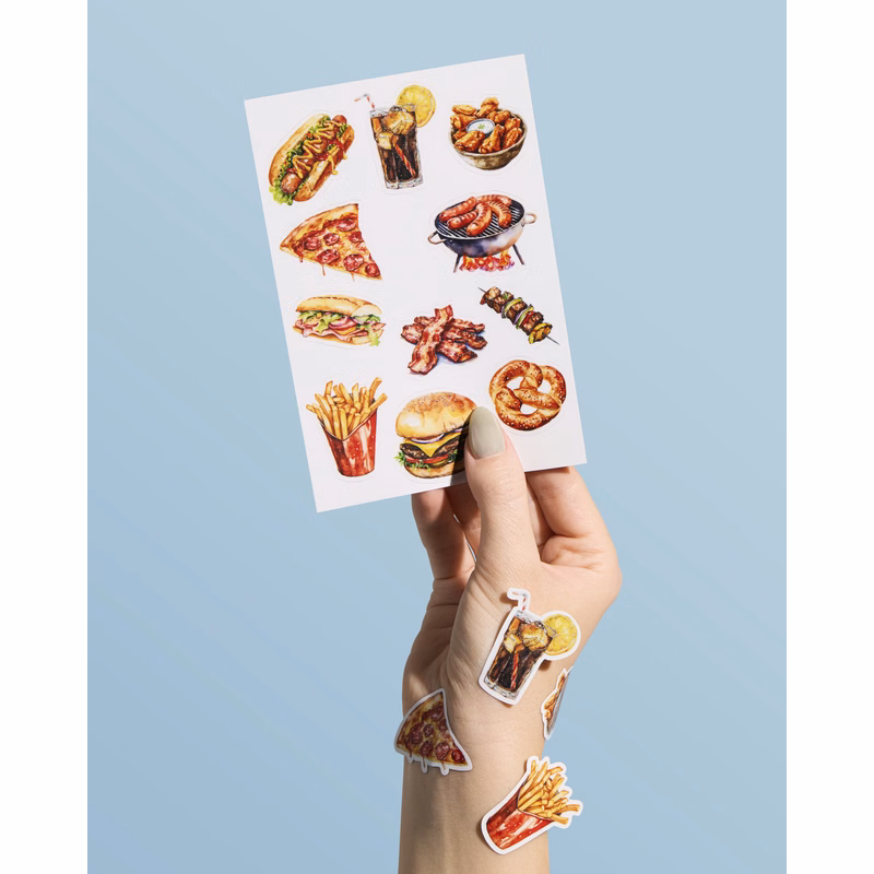 4"x6" Custom Sticker Sheets