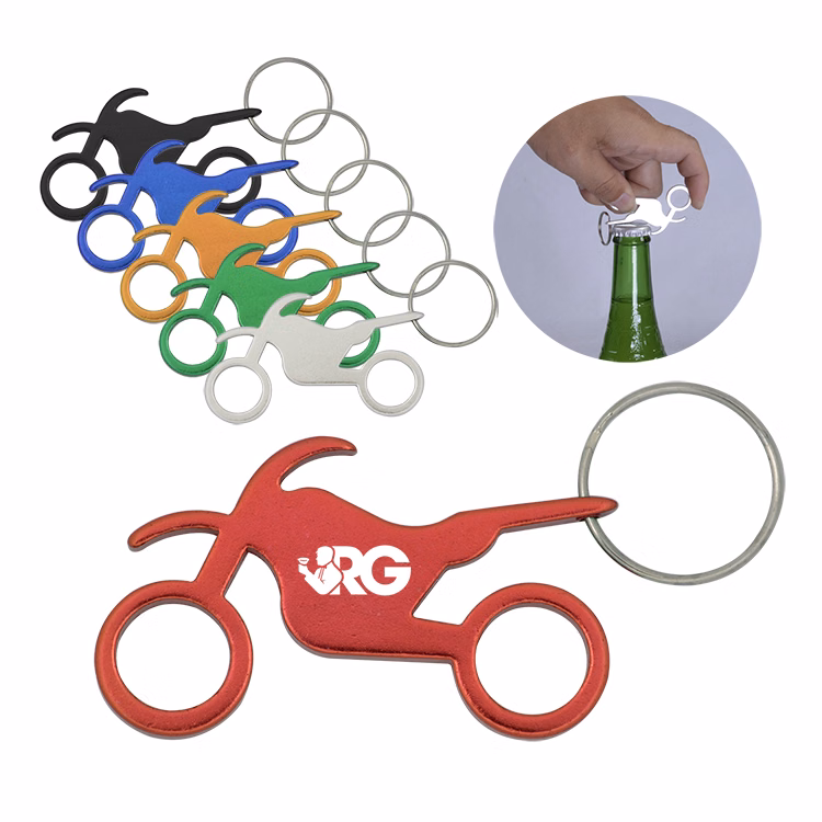 Motorcycle Bottle Opener w/ key ring-Close Out
