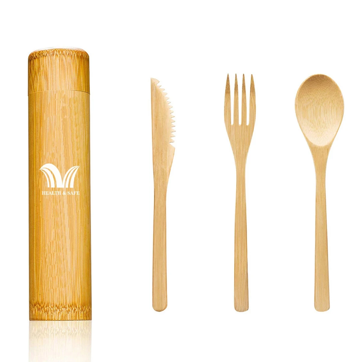 3 in1 Bamboo Cutlery Set 1
