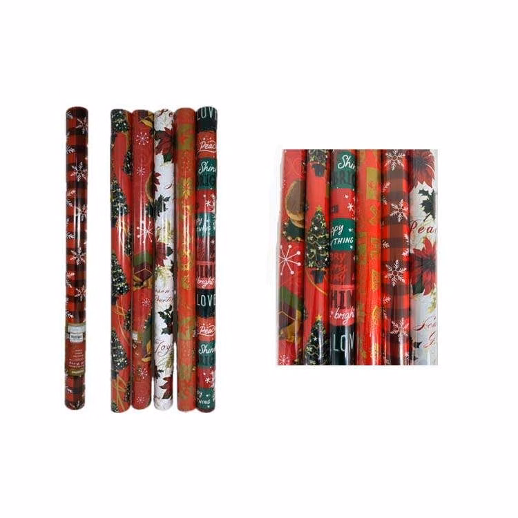Christmas Gift Wrap Assorted - 40 Square Feet