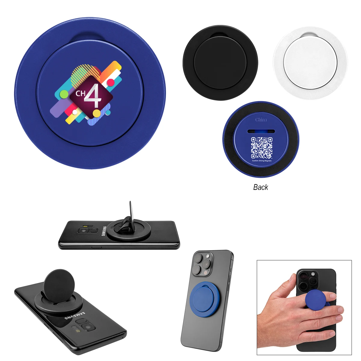 Magnetic Grip Phone Holder 1