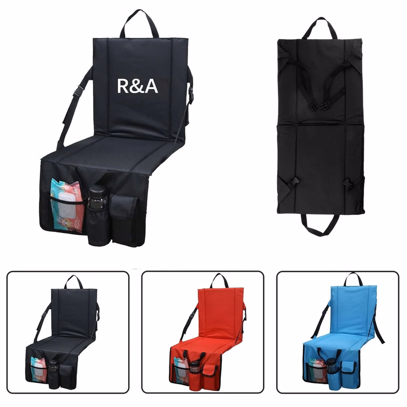 Portable Stadium Seat Cushion With Mesh Bag