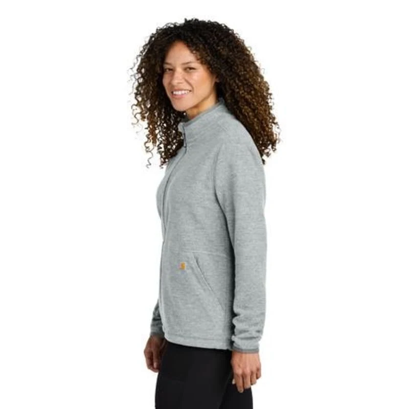 Carhartt Women's Textured Full-Zip Fleece Jacket 1