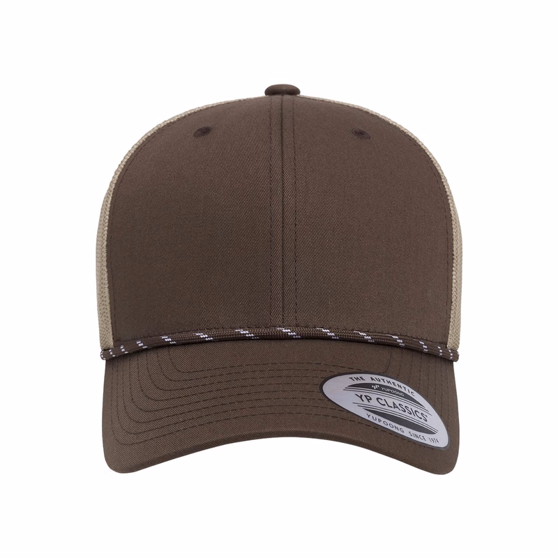 Retro Trucker Rope Cap - 6606BD