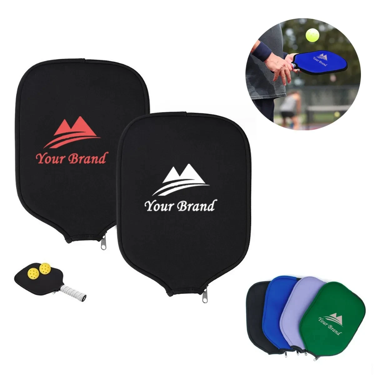 Neoprene Pickleball Rackets Cover 1