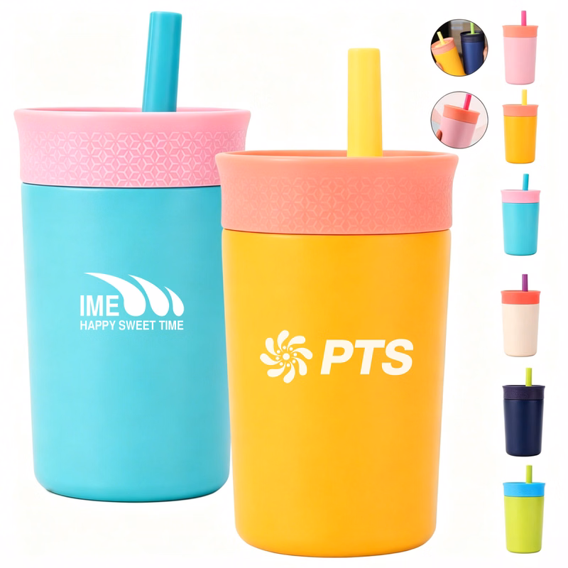 12oz Insulated Tumbler with Straw