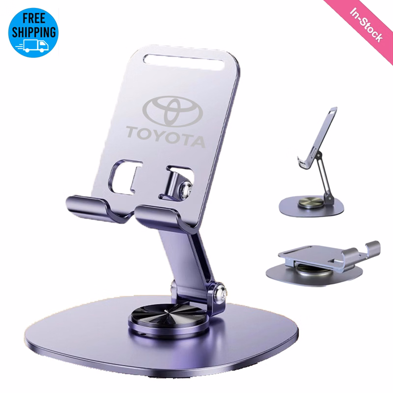 360 Degree Rotate Folding Adjustable Desktop Cell Phone Stand Holder