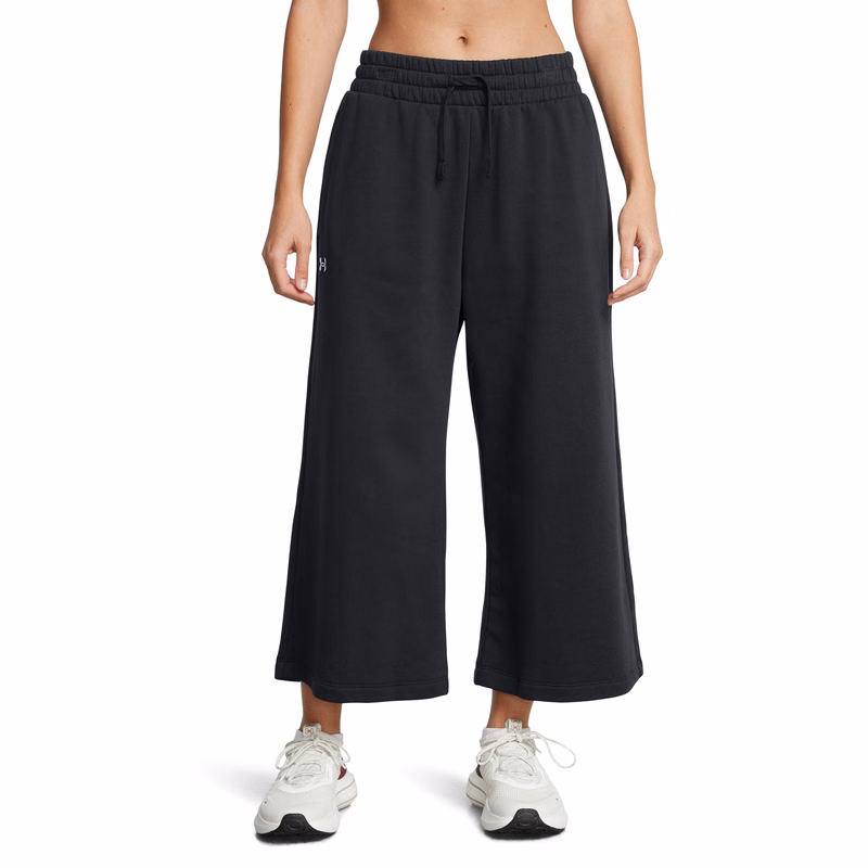 UA Rival Fleece Women's Wide Leg Crop Pants