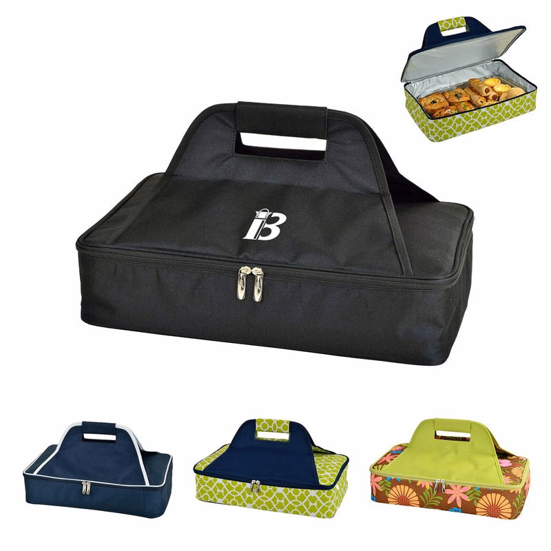 Reusable Insulated Lunch Bag Cooler Tote Box Picnic/Travel/W