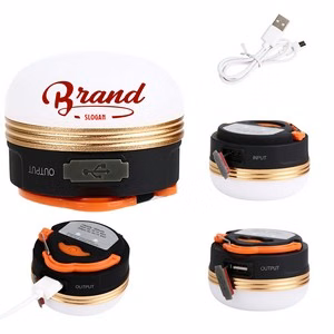 Rechargeable Magnetic Camping Lantern With Button