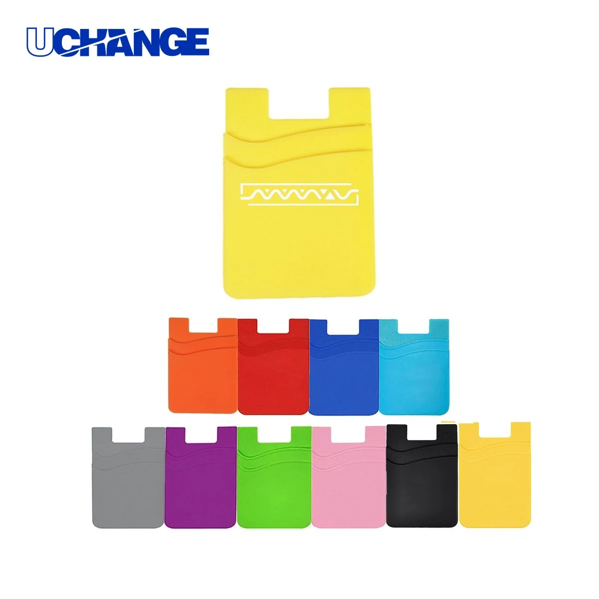 Double Layer Silicone Card Holder Wallet 1