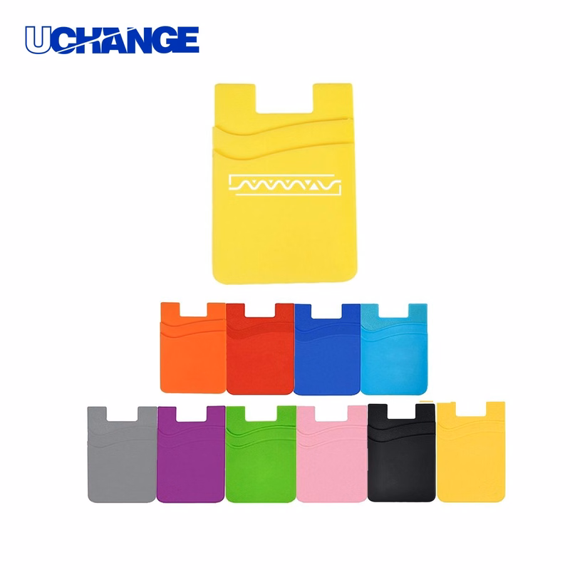 Double Layer Silicone Card Holder Wallet
